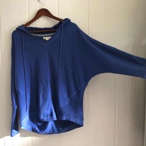 AKINI PULLOVER HOODIE BLUE SZ. XL